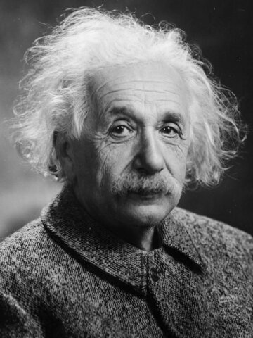 Albert Einstein, autor de las teorías general y Teoria especial de la relatividad