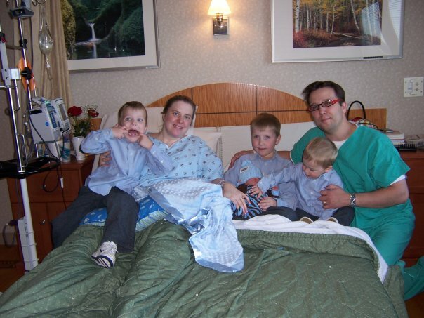 Calvin is born- 5th Child