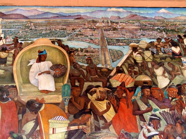 Los españoles dependen del alimento y sustento que los indígenas les daban