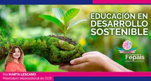 Educación para el desarrollo sostenible.