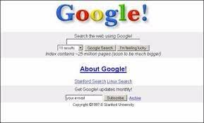 Aparicion de Google