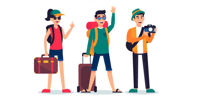 Turistas neoclásicos y románticos