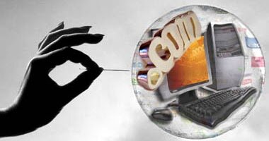 Estallido de la burbuja punto-com