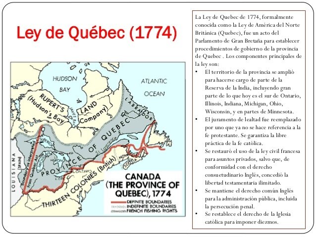 LA LEY DE QUEBEC.