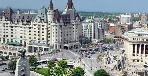 Ottawa como capital parlamentaria del país.