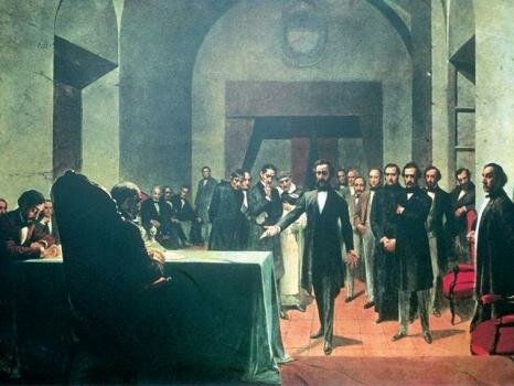 Se promulgo la Constitución Nacional.