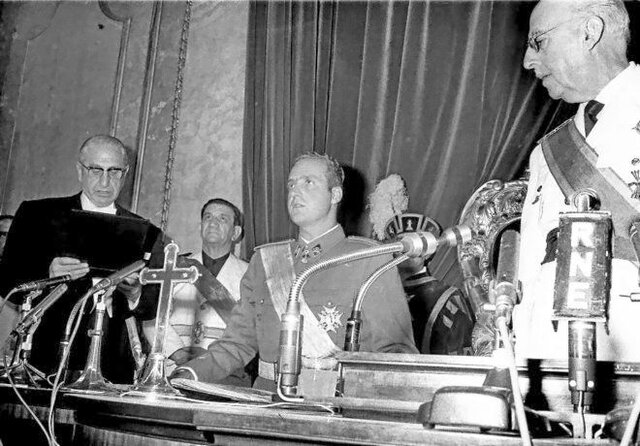 Franco nombra sucesor al príncipe Juan Carlos
