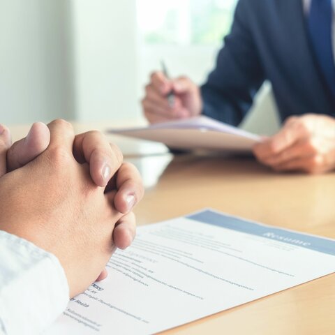 Participating in job interviews