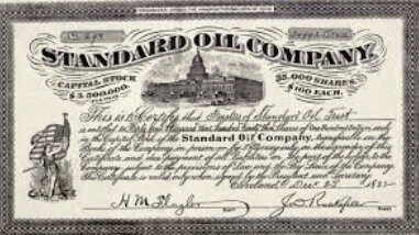 John D. Rockefeller Creates Standard Oil