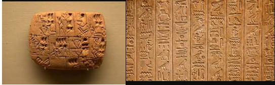 3.500 a.C. : Escritura