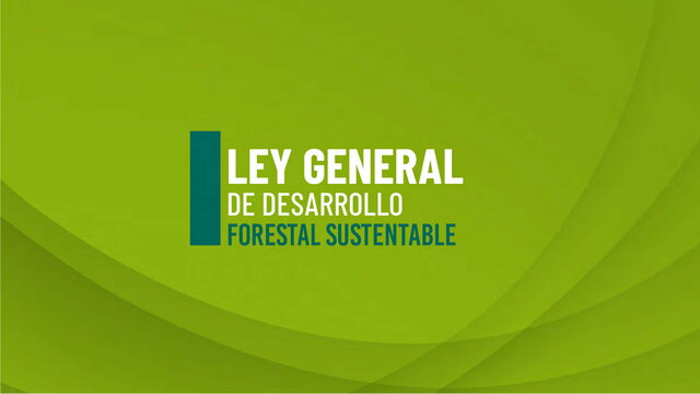 Se publica la LEY GENERAL DE DESARROLLO FORESTAL SUSTENTABLE