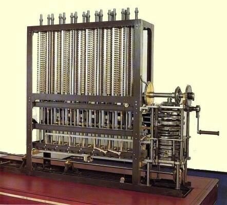 Máquina diferencial 1822