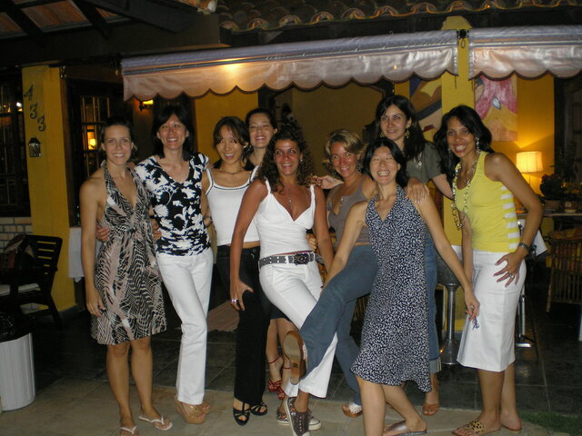 Having fun with my soul-sisters!