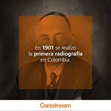Primer equipo de Rayos X en Colombia