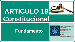ARTÍCULO 18 CONSTITUCIONAL Párrafo reformado DOF 02-07-2015
