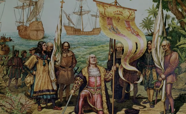 Discovery of America by Christopher Columbus
