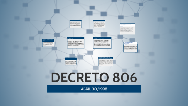 Decreto 806 de 1998-Reglamentación de la afiliación al Régimen de Seguridad Social en Salud y la prestación de los beneficios del servicio público esencial de Seguridad Social en Salud y como servicio de interés general, en todo el territorio nacional