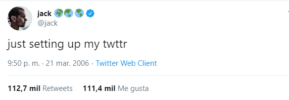 El primer Twett