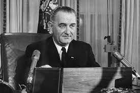 War on Poverty declared by Lyndon B. Johnson