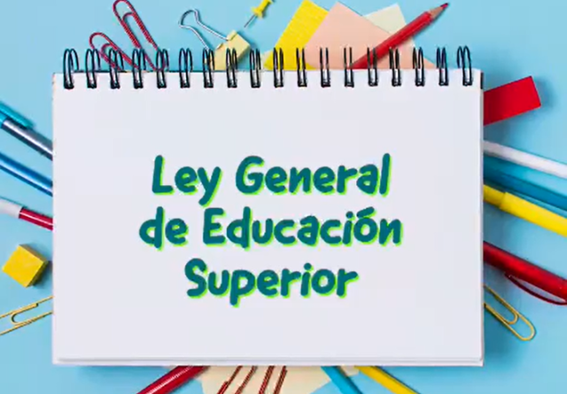 Ley de Educacion superior