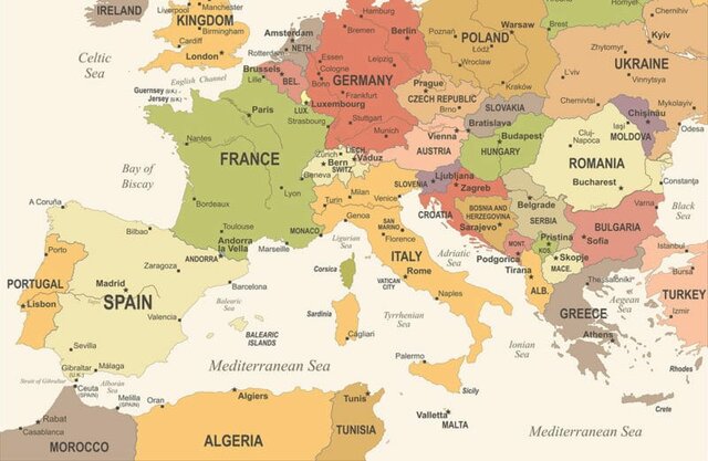 Popularización del internet en Europa.