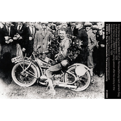 BMW motos, gana la prueba de seis días.