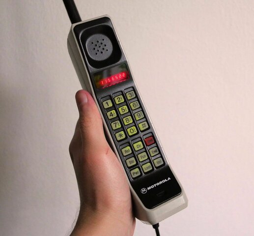 Teléfono celular/portátil electrónico \modelo independent\, 1993