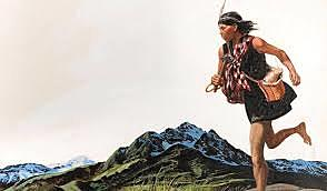 Edad Media Entrega de mensajes por emisarios a pie y a caballo