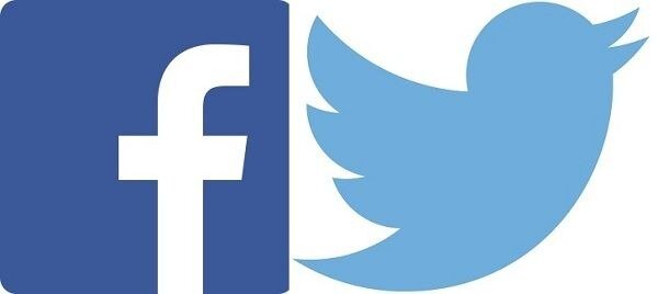 Facebook y twitter