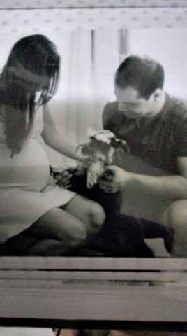 Conheci o Zak, ainda na barriga da minha mae