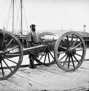 Soldados afroamericanos en la guerra.