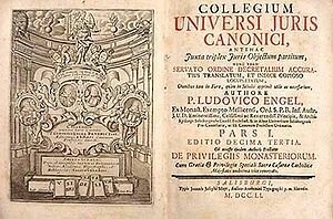 Derecho canonico