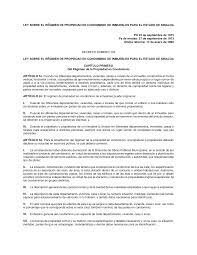 Ley de Régimen de Propiedad en Condominio