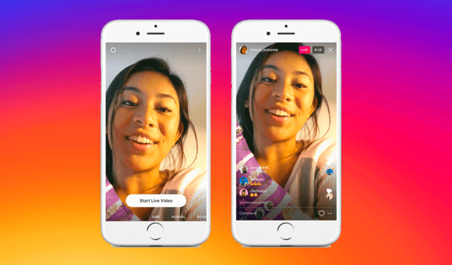 Instagram presenta su nueva función de transmisiones en vivo