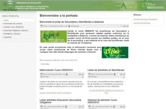 Bachiller de adultos a distancia