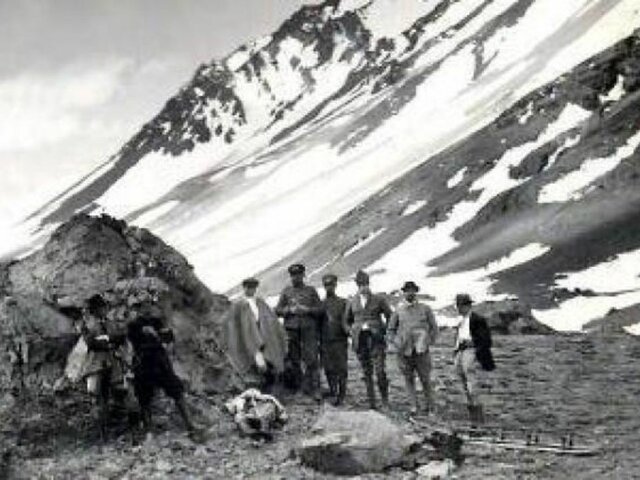 Un Aviador perdido en Los Andes. (Benjamín Matienzo)