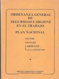Plan Nacional de Higiene y Seguridad en el Trabajo