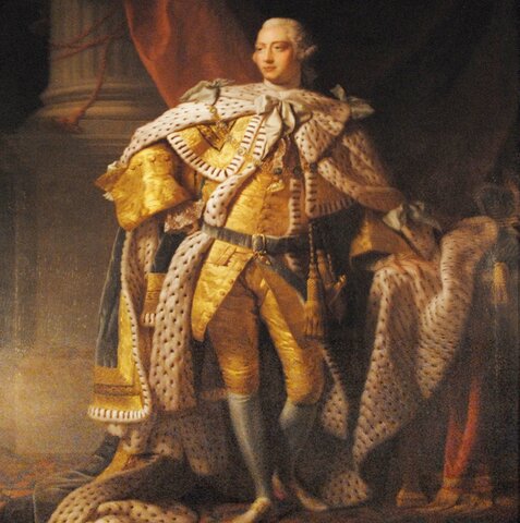 King George III comes to the throne