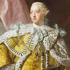 King George III comes to the throne in England