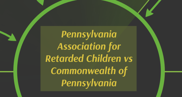 Pennsylvania Association for Retarded Children (PARC) v. Commonwealth of Pennsylvania (1971)