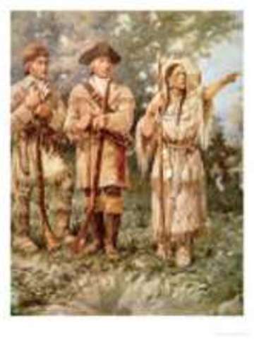 Sacagawea helped as a guide to the Lewis and Clark expedition.
