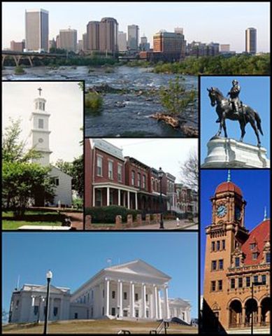 Richmond, Virginia Burned