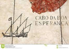 Llegada de Portugueses al Cabo Buena Esperanza