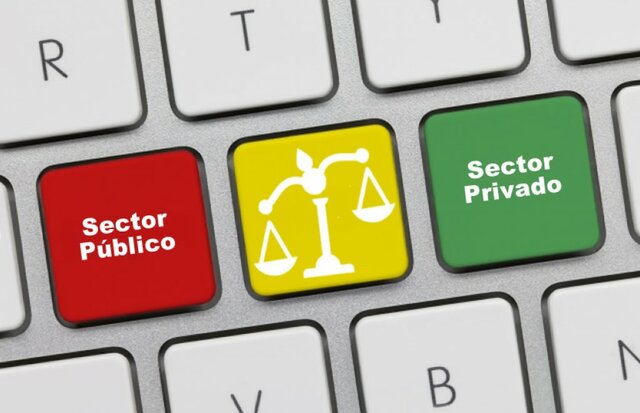 Distanciamiento entre el sector publico y privado