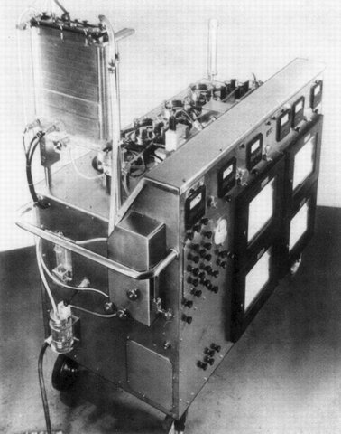 The first heart-lung machine
