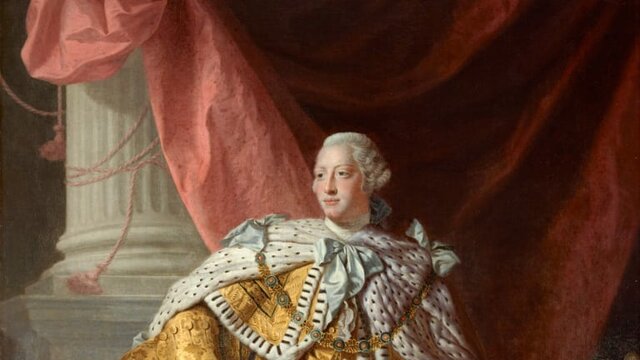 King George III comes to the thrown in England