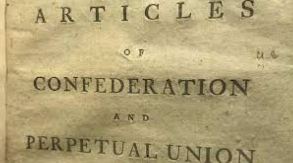 Articles of Confederation are approved