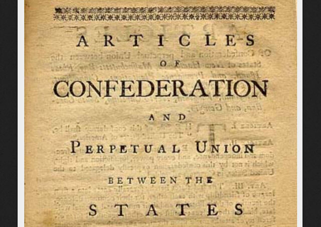 Articles of Confederation Go Into Effect