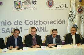 La UANL firma un convenio de colaboración con los servicios de agua en Monterrey