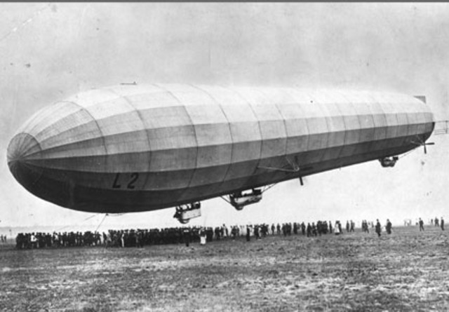 Invention of Zepplins (Past)